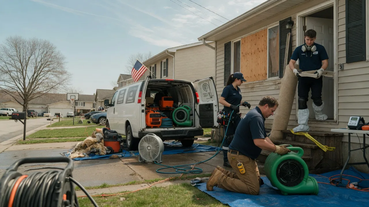 Water Damage Restoration in Chesaning, MI near me
